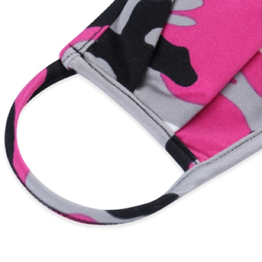 2/$15 Pink Camo Face Mask - Picture 3 of 6